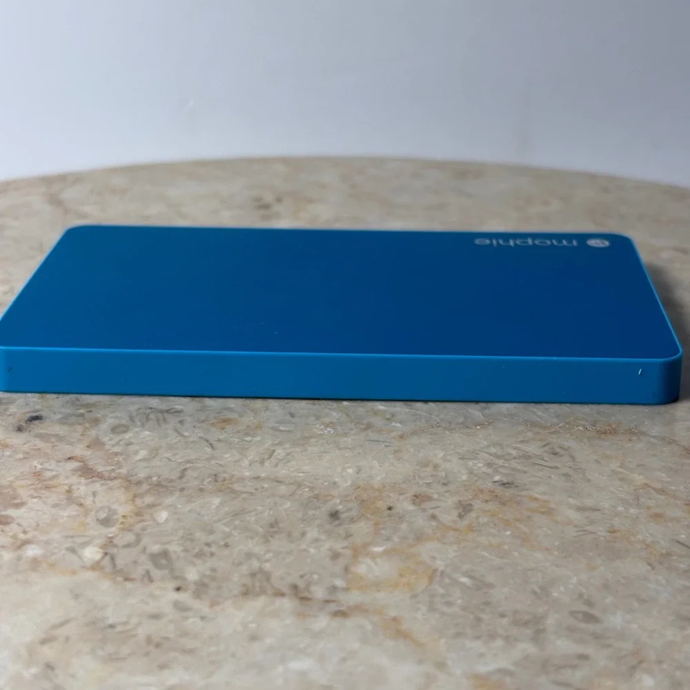 Mophie Powerstation Mini‎ Blue Portable Charger 3020mAh Power Bank USB